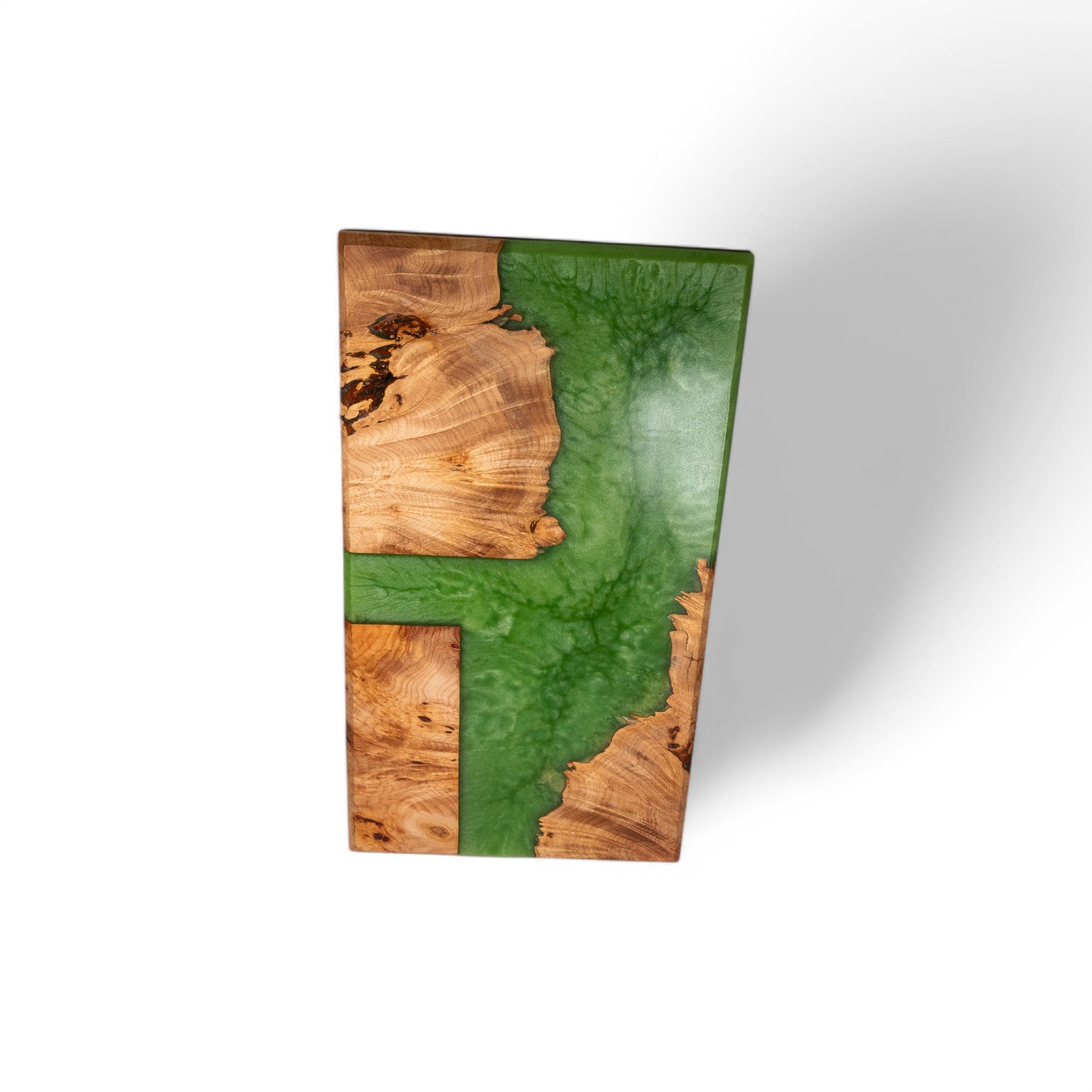 Maple Burl Jade Epoxy Charcuterie Boards/Serving Board, Cutting Board