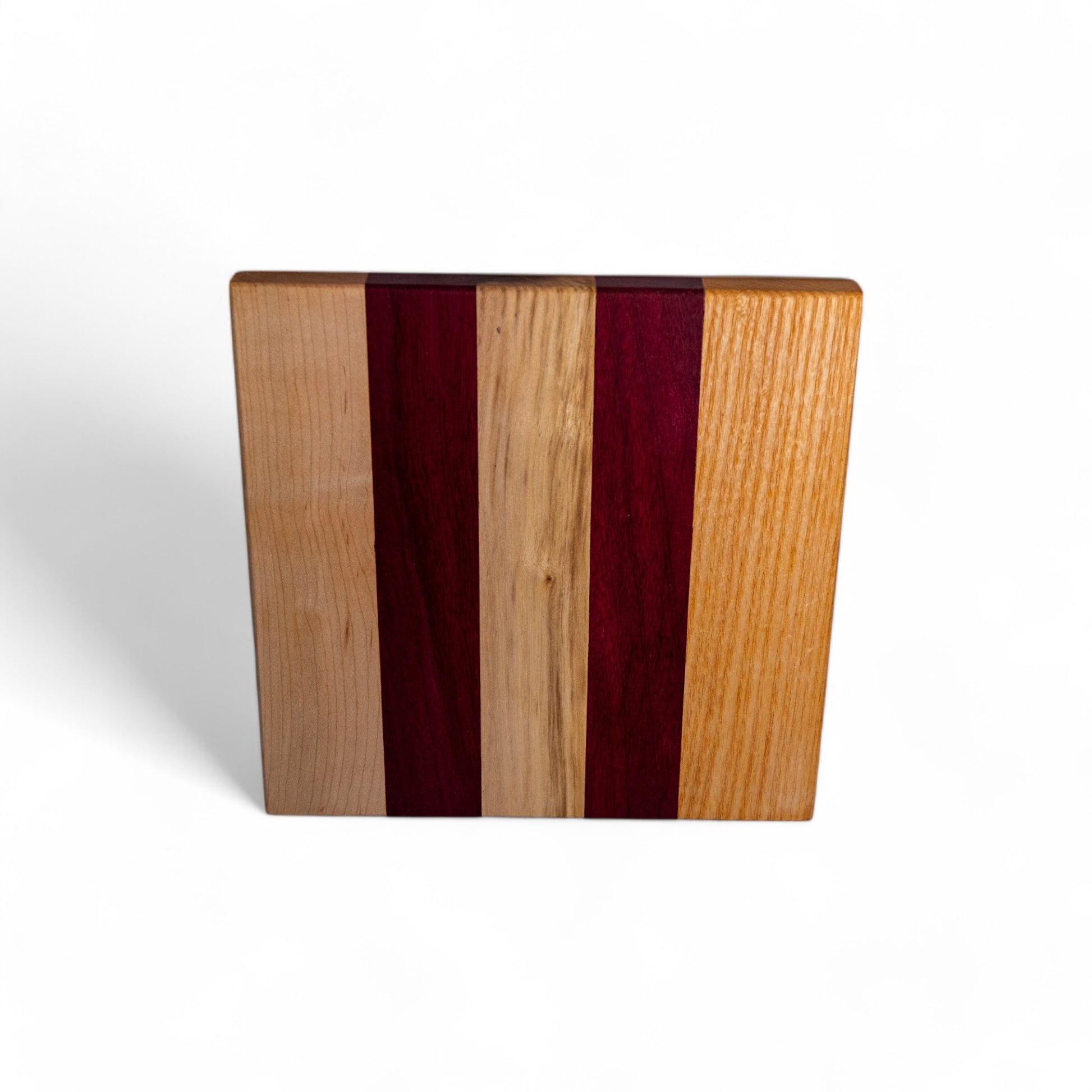 Maple, Walnut, and Purpleheart Charcuterie Boards/Serving Board/Cutting Board