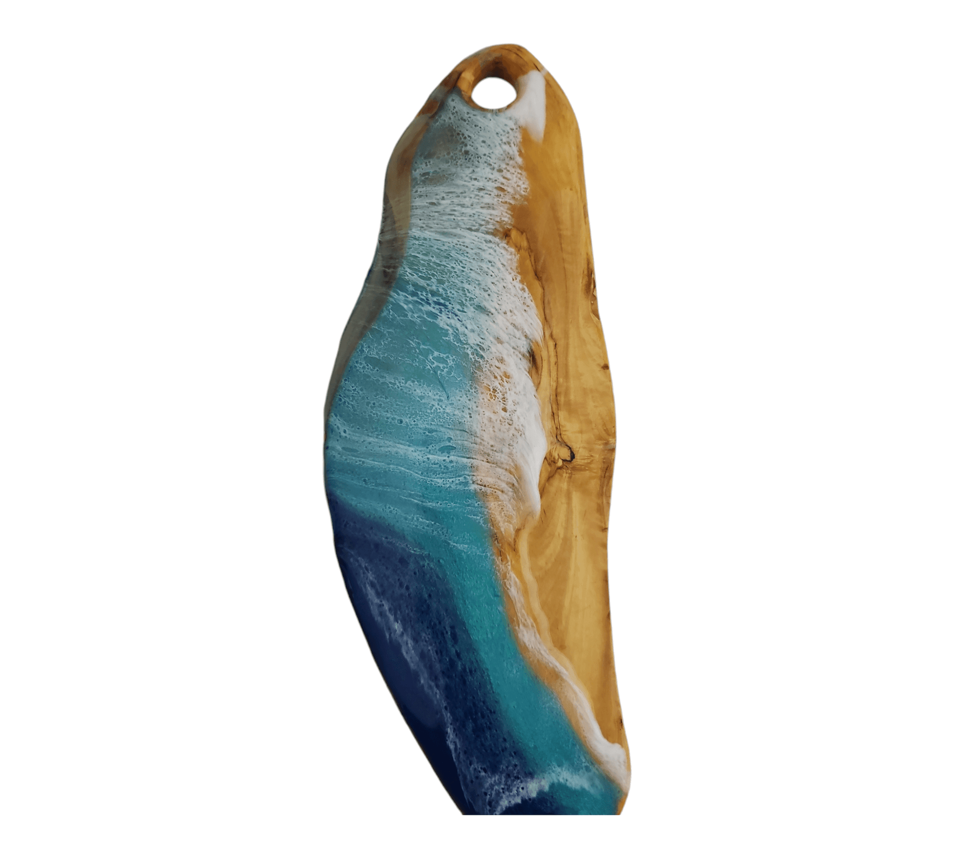 Ocean Epoxy Olive Wood Charcuterie Boards/Serving Board