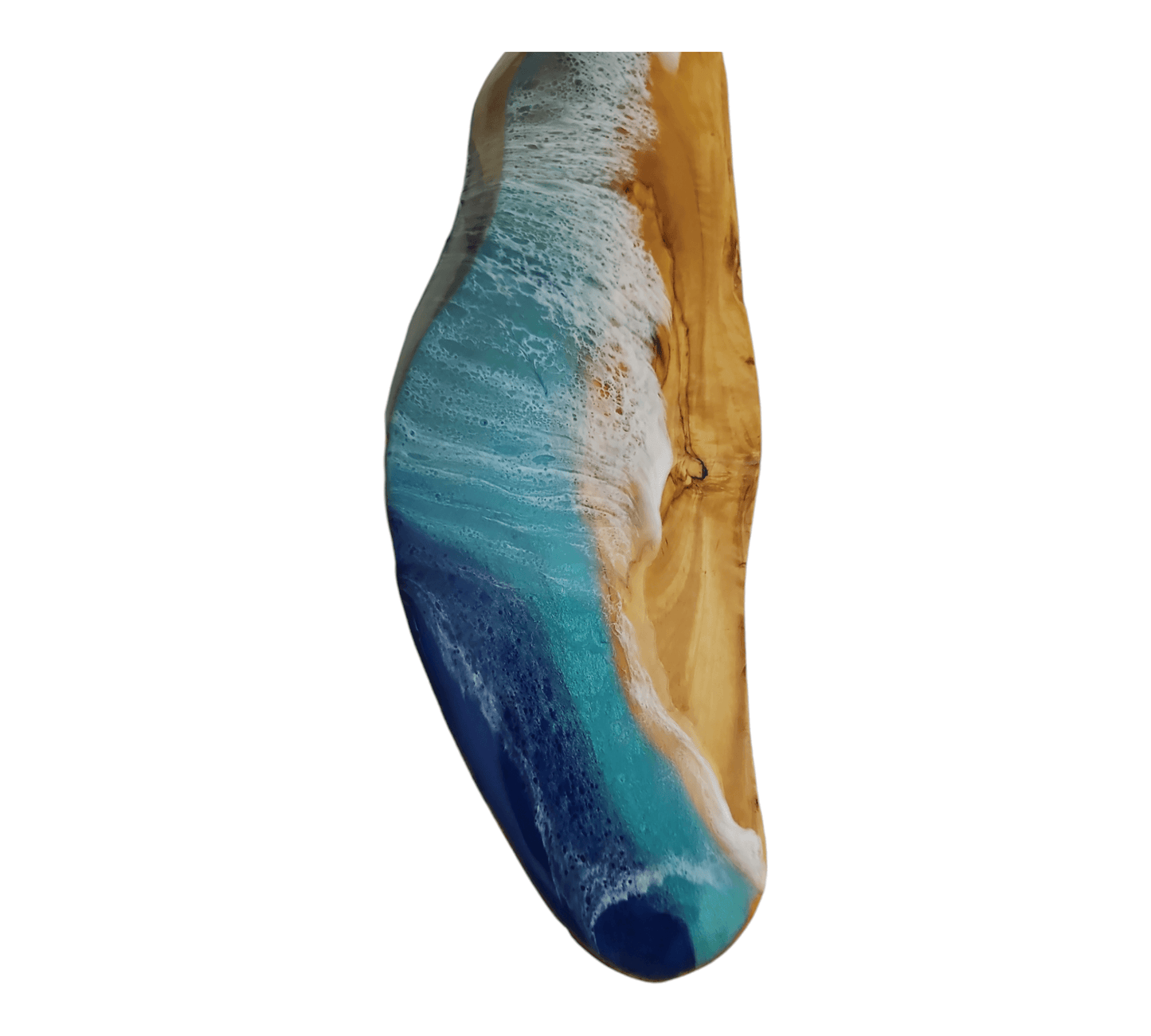 Ocean Epoxy Olive Wood Charcuterie Boards/Serving Board