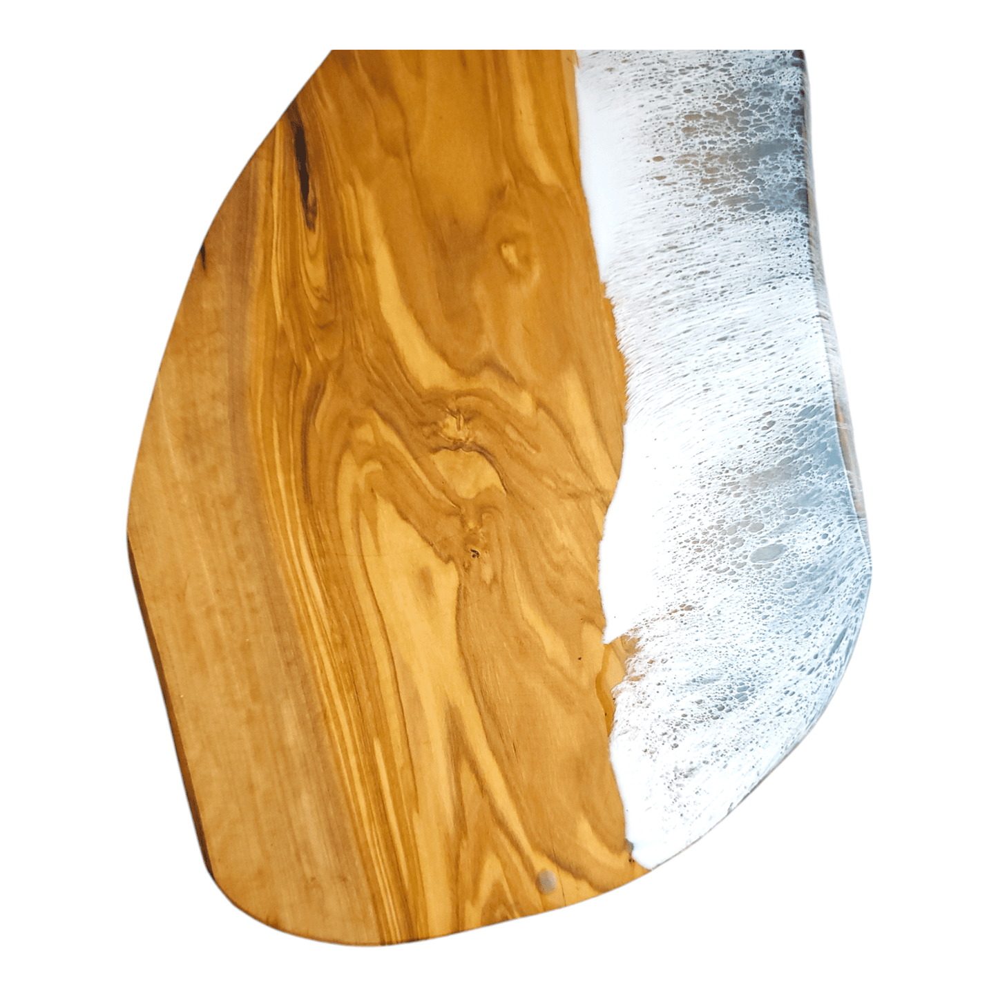 Ocean Wave Olive Wood Charcuterie Board/Cutting Board