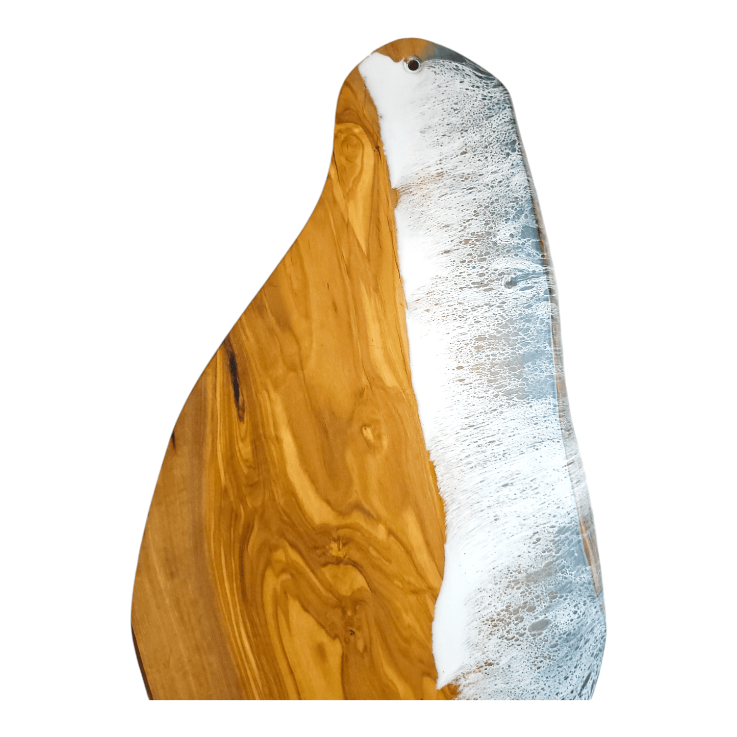 Ocean Wave Olive Wood Charcuterie Board/Cutting Board