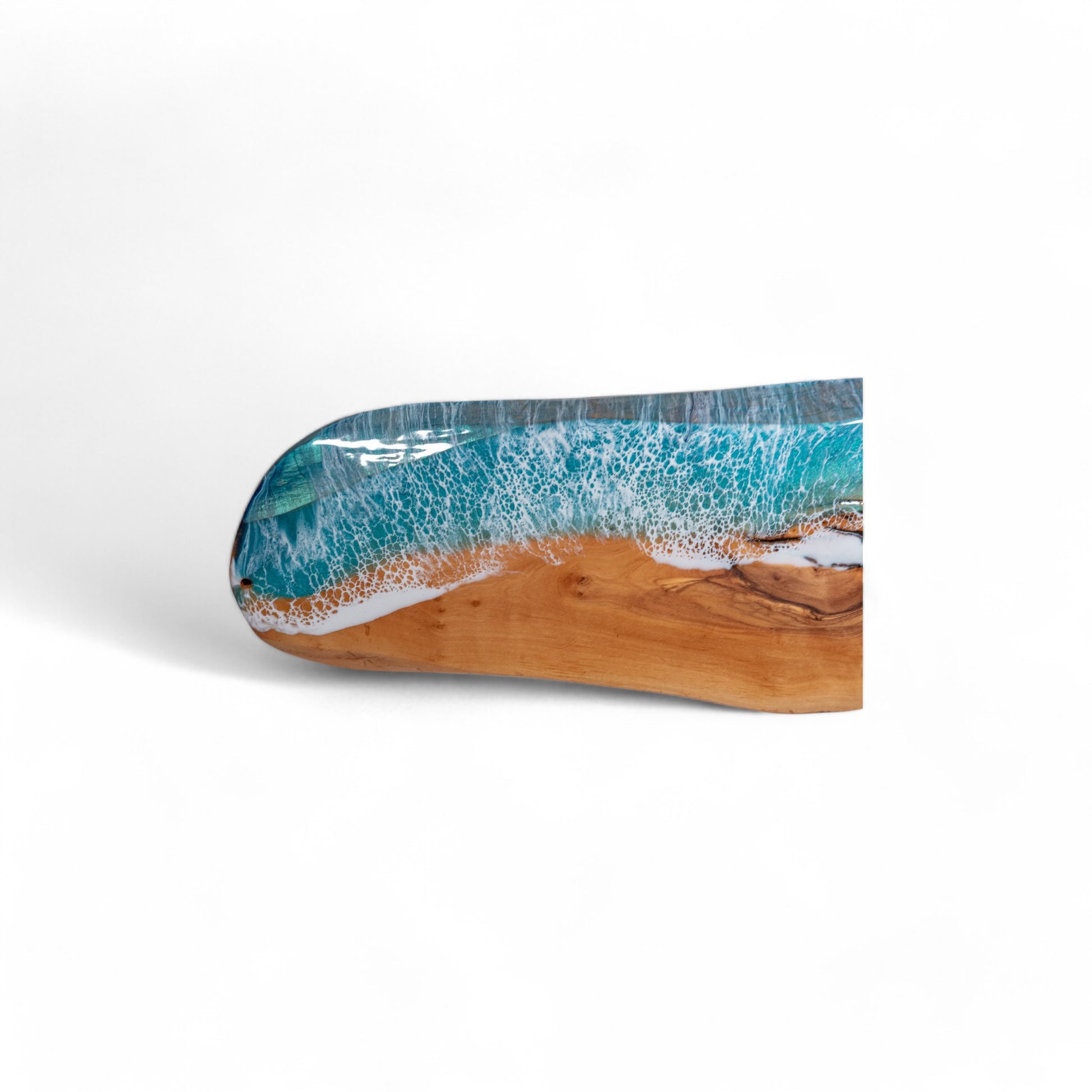 Ocean Wave Olive Wood Charcuterie Boards, Serving Board, Cutting Board