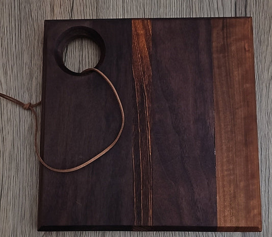 Walnut, Tiger, and Sapele Charcuterie Boards/Serving Board/Cutting Board - Creative Spruce Woodworking